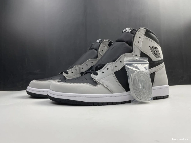 Jordan High Light Smoke Air Grey Retro Black 555088-035 White 1 0623